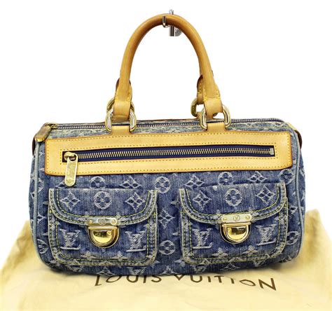 satchel louis vuitton denim bag|louis vuitton diane bag.